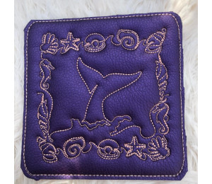 Stickdatei - Quiltblock Walflosse